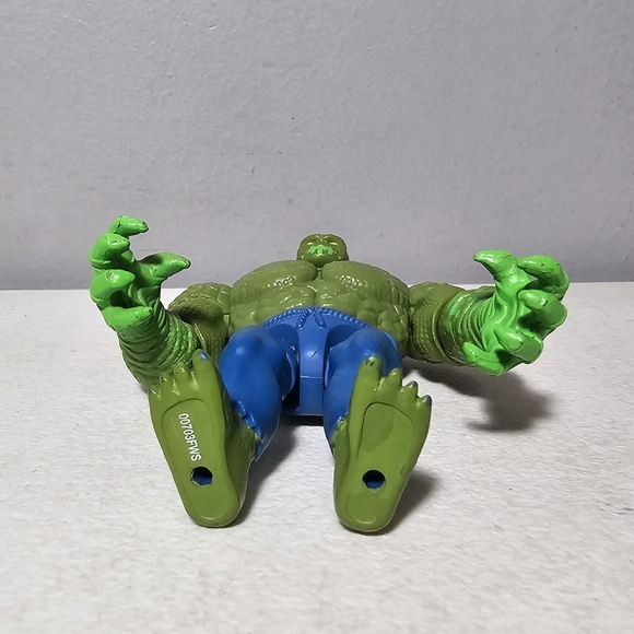 Killer Croc Batman Action Figure DC Comics 4" Bright Green on Mouth & Hands EUC - Picture 6 of 9